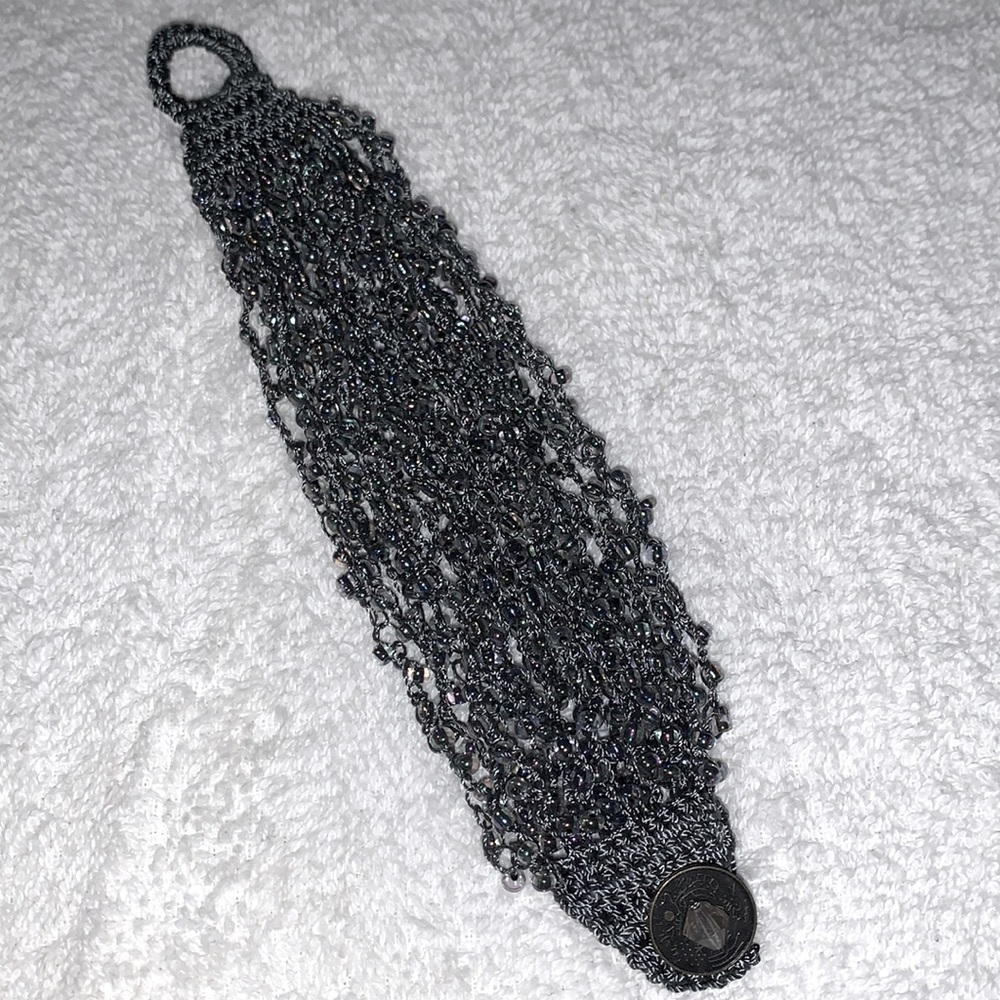 Handmade tiny beaded bracelet